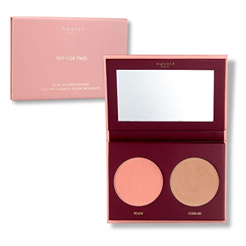 Wander Beauty Trip for Two Blush and Bronzer Duo (Bellini/Costa Rei)