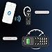 L8star Mini Mobile Phone Unlocked Bluetooth Dialer Cell Phone BM30 GSM with MP3 Player Support Nano SIM Card 0.66 inch (Black)