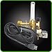 Co2 Regulator Hydroponics Emitter System with Solenoid Valve Accurate and Easy to Adjust Flow Meter Brass - Shorten up and Double Your Time for Harvesting