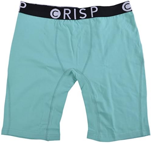 Mens Crisp Boxers Core Collection Underwear Briefs Solid Mint Small