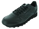 Reebok Men's Cl Lthr Fashion Sneaker, Us-Black/Black/Black, 9 M US