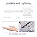 Headphone Jack Adapter Dongle for iPhone Xs/Xs Max/XR/ 8/8 Plus/ 7/7 Plus Adapter to 3.5mm Splitter Converter Compatible Charger and Listen to Music Aux Adapter Audio + Charge Adapter iOS 11 or Laterthumb 4
