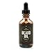 Beard Oil – Nourishing, Organic Plant-Derived Oils For Beard & Mustache Hair Growth – Leave-In Conditioner & Moisturizer - Against Itchy Skin, Beard Dandruff & Acne – Paraben Free & Vegan
