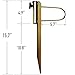 MILIMOLI Beach Umbrella Sand Anchor - Outdoor Umbrella Base - Flag Pole Holder - Use in Soil, Sand,Lawn