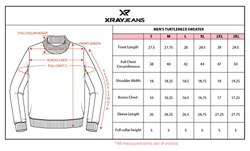 xray turtleneck pullover sweater