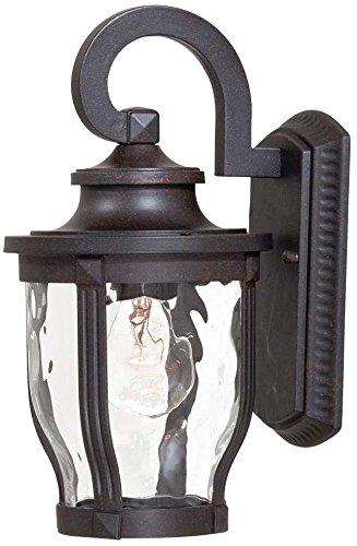 Minka Lavery 8761-166 1 Light Outdoor Wall Mount, Corona Bronze Finish