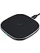 [Upgraded] Wireless Charger, Qi-Certified 7.5W Fast Charger Compatible for iPhone Xs Max/XS/XR/X/8/8 Plus, 10W Samsung S9/S9+/S8/S8+ Note9/8/7, Stainless Steel, All Qi-Enabled Devices (No AC Adapter)