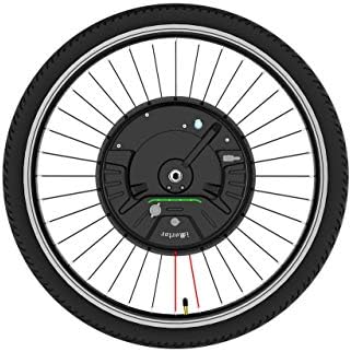 imortor Kit de conversión de bicicleta eléctrica 3.0 inalámbrica o solo un cable, todo en uno, 40 km/hy 40 km (Aplicación Bluetooth + Freno de disco, Rueda de 24 pulgadas, Neumático de 1.95 pulgadas)