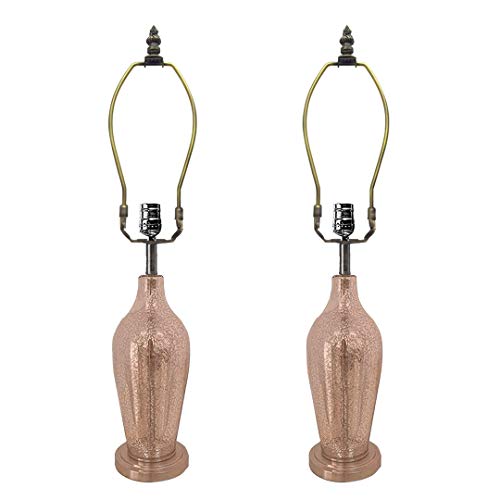 10 Inch Lamp Harp Holder with Light Base and Lamp Finial for Table and