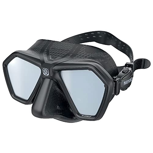 Seac Eagle, Compact Low Volume Mask for Freediving, Spearfishing and Scuba Diving