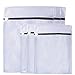Wuudi Laundry Bags, Delicates Mesh Laundry Lingerie Protection Washing Drying Bags for Blouse, Hosiery, Stocking, Underwear, Bra and Lingerie Set of 6(3M+3L)