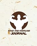 Image de Food and Exercise Journal : 7.5x9.25 Food Journal Notebook - 60 Days Challenge - Complete Diet, Health, Weight Loss Tracker Vol.10: Food Journal