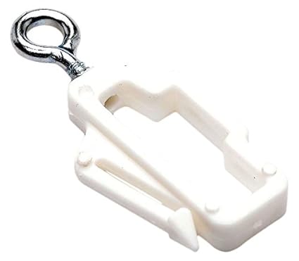 Bulk Hardware Bh03997 Curtain Track Rail Stop Ends To Fit White