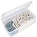 Drywall Anchors with Screws, Plastic Self Drilling Dry Wall Anchors - 200 Pieces