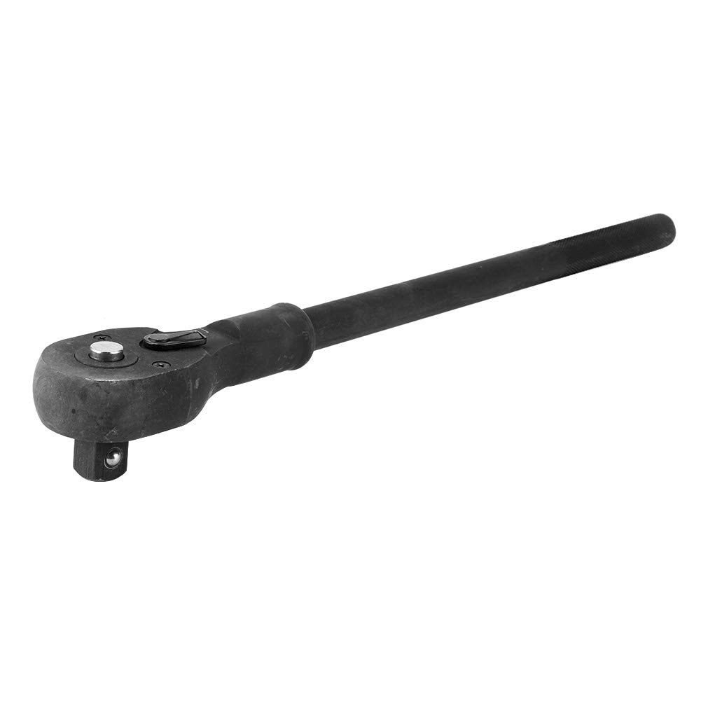 Bediffer Ratchet Socket Wrench,Heavy Duty Drive Ratchet Square Head Reversible Quick Socket Wrench Medium Lengthened Auto Repair Tool (3/4 in), Auto Repair Tool,Hand Tools