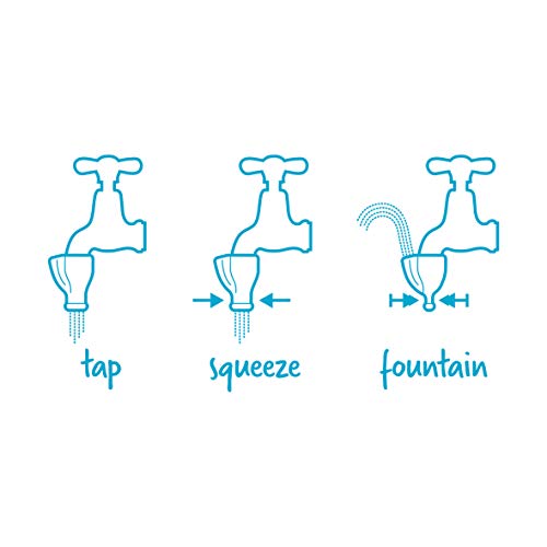 Dreamfarm Tapi - Faucet Drinking Fountain, Fits Most Taps (Assorted Colors)