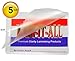 LAM-IT-All Heat Activated Laminating Pouches 2-1/2 x 4-1/4 inch 5 mil (64mm x 108mm x 125 microns) Luggage Tag Size with Slot Hole one Short Side [pk of 100] Clear Gloss