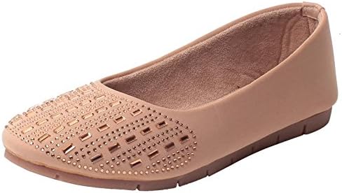 Feel it Comfortable Leatherite Casual/Formal Ballerina for Women's & Girl's - (1104-P)