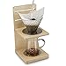 Osaka, Wood Pour Over Coffee Dripper Stand - Foldable Birch Wood Stand With Stainless Steel Drip Plate For Pour Over Coffee Maker Kōyasan chōishi-michi