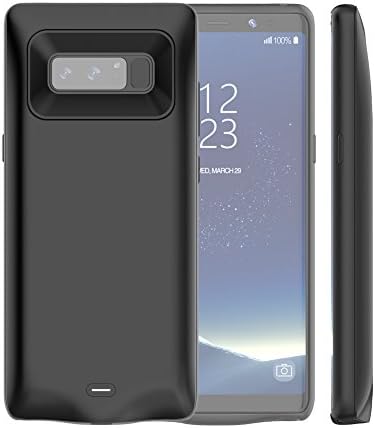 For Galaxy Note 8 Battery Case Charger, 5500mAh Galaxy Note8 Tablet Battery Pack Slim and Rechargeable External Power Bank Protection Type-C Charging Juice Cover Replacement Backup Batteries