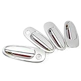 Mirror Chrome Side Door Handle Covers Trims for Toyota 93-97 Corolla AE100 96-00 RAV4 1993 1994 1995 1996 1997 1998 1999 2000 Brand