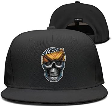 w4a4zp57uq4 Unisex Headdress Spider Rose Skeleton Tattoo Cobweb Baseball Cap Funny Outdoor Sport Cap