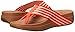 FitFlop Women's Surfa Flip Flop, Flame/Stone, 5 M US