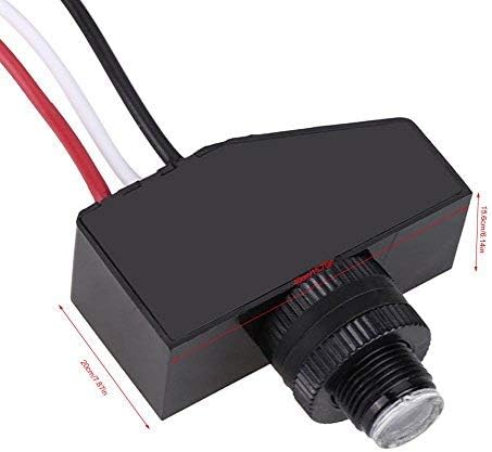 Garosa Light Control Switch NK-BB/F50 8-50VDC Dusk to Dawn Photocell Lamp Switch Auto ON OFF Light Sensor Control Switch - Image 4