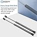 ECCPP 2pcs Rear Window Glass Lift Supports Struts Shocks for 2005-2013 Nissan Pathfinder Compatible with SG325028 6607