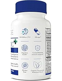 Codeage SBO Probiotics and Prebiotics Supplement 100 Billion CFUs per Serving, Soil Based...