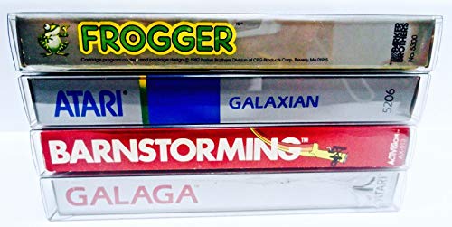 5 Box Protectors Atari 2600/5200 / 7800 Video Games ColecoVision Display Case