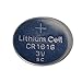 CR1616 Battery – Lithium Button Coin Cell Batteries - 3V 3 Volt - Remote Watch Jewelry Led Key Fob Replacement 1616 CR Pack Set Bulk (100 Pack)
