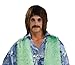 Forum Novelties Men's 1960's Costume Singer Wig, Brown, One Size