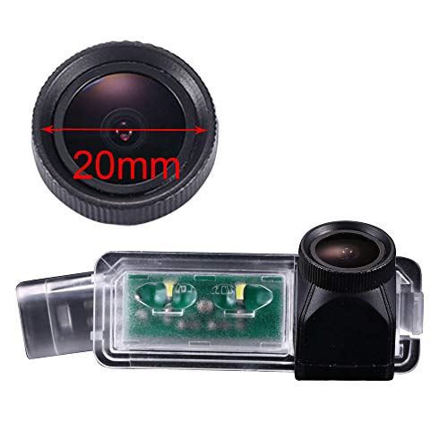 HDMEU HD Color CCD Waterproof Vehicle Car Rear View Backup Camera, 170° Viewing Angle Reversing Camera for W GOlf 5/V/GOlf 7 golf7/MK7/VII/passat CC/skoda scirocco/seat leon/seat leon 5F 4 EXeo ST tol