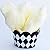 Black and White Checker Party Supplies, Harlequin Pattern, 50s Theme Decorations, Checkerboard, Race Car, Dalmatian Polka Dots, Confetti Couture, 36 Decorative Wraps