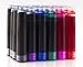 Fountain Pen Ink Refill Cartridges 24 Ink Cartridges (6 colors Variety Set) Black Blue Red Green Purple Pink - For Executive Writing Signature Calligraphy Pens Set Standard International Size