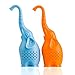 Iphox Silicone Reusable Tea Bag Candy Silicone Tea Infuser Strainer (2-piece suit-Elephant)