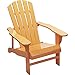 Kotulas Classic Peach Painted Wood Adirondack Chair