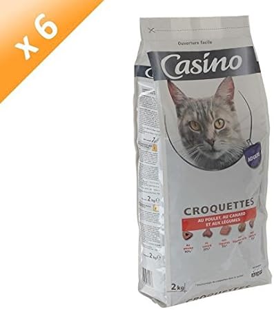 Casino Cat Food Chicken Duck And Vegetables 2kg X6 Amazon Co Uk Baby