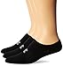 Under Armour Adult Heatgear Solo Socks, 3-Pairs, Black, Large