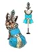 CLEOPATRA DOG COSTUMES - Dress Your Dogs as Jeweled Egyptian Princess Outfit(Size 6)