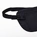 JET-BOND(TM XB02 Travel Money Pack Belt Very Thin Light Invisialbe Safe Waist Bag (Black)