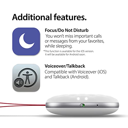 Bellman & Symfon Vibio Bluetooth Wireless Bed Shaker Wake Up Alarms