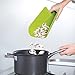 Joseph Joseph Chop2Pot Foldable Plastic Cutting Board 12.5-inch x 6.5-inch Chopping Board Kitchen Prep Mat with Non-Slip Feet 3.5-inch Handle Dishwasher Safe, Mini, Green