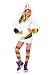 Leg Avenue Women's Cozy Unicorn Costume, White, Small