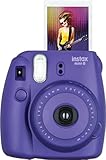 Fujifilm Instax Mini 8 Instant Film Camera (Grape) [CD-ROM] (Electronics)