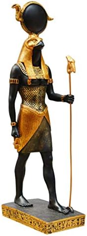 古代エジプト神話の像パトロン聖戦神ファラオ像樹脂装飾品工芸家の装飾 使い勝手の良い