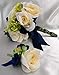 YAMA Double Face Satin Ribbon - 1 Inch 25 Yards for Gift Package Wrapping,Floral Design,Hair Bow Clip Making,Crafting,Sewing,Wedding Decor, Navy