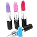 KitMax (TM) Pack of 12 Pcs 0.5 Mm Cute Cool Novelty Lipstick Shape Ballpoint Pen Office School Supplies Students Children Gift