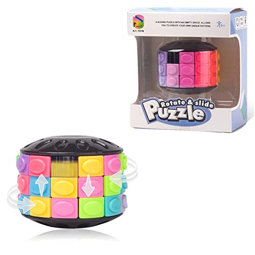 R.Y.TOYS Rotate and Slide PuzzlePatented Fidget Cube(Restore Order